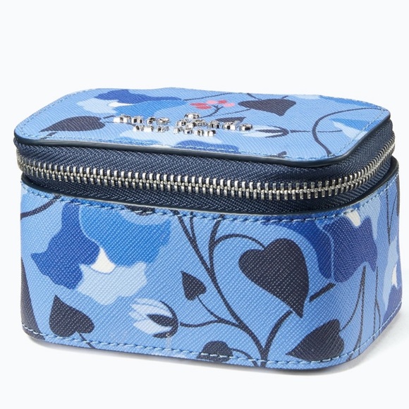 NWT Authentic classic Kate Spade Staci Nouveau Bloom Jewelry Holder/case - Picture 3 of 16